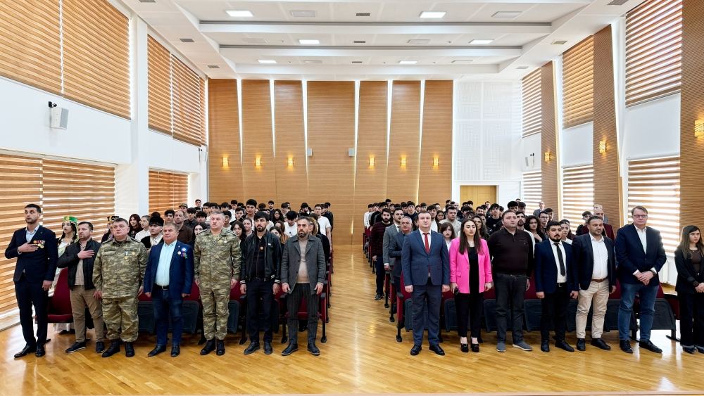Peşə Təhsil Mərkəzində 8 Noyabr - Zəfər Gününə həsr olunmuş tədbir keçirilib.