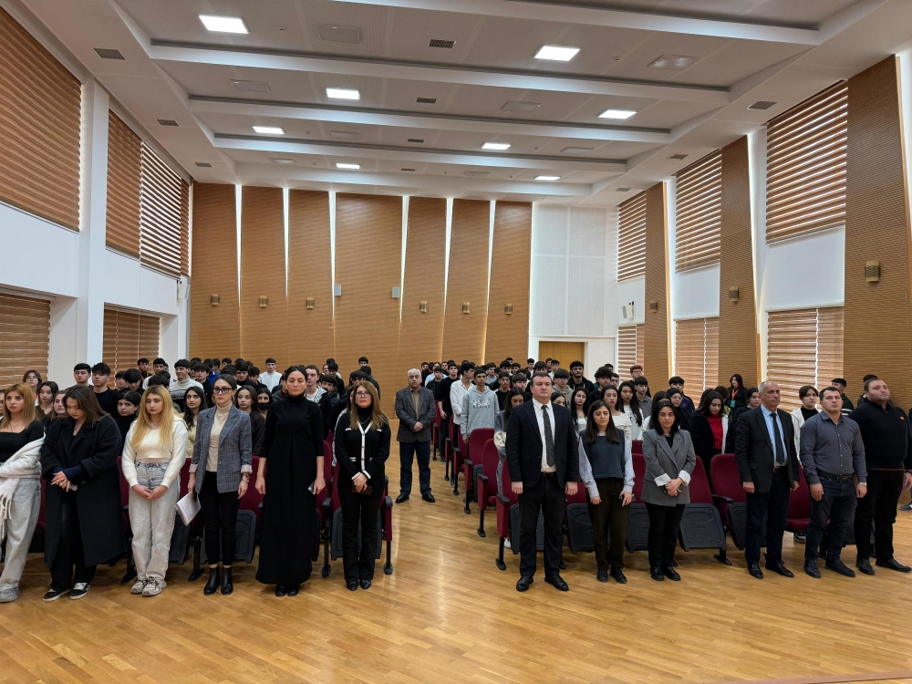 20 Yanvar faciəsinin 36 illiyinə həsr olunmuş anım tədbiri keçirildi.