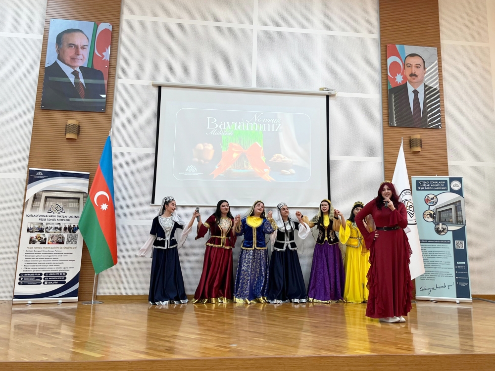Peşə Təhsil Mərkəzində Novruz bayramı münasibəti ilə tədbir keçirilib.